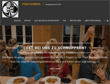 Tablet Screenshot of manegg.ch